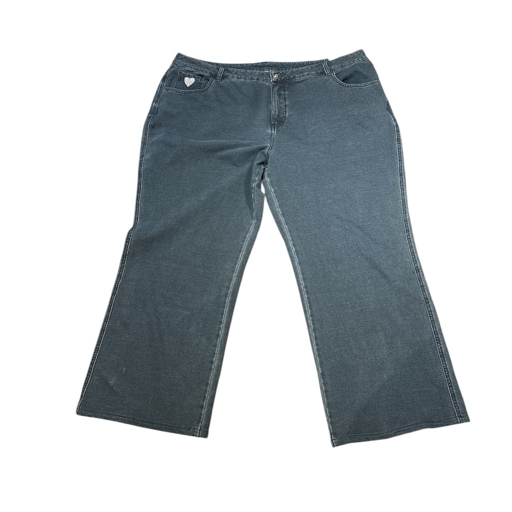Elegant Dark Blue Women's Wide Leg Jeans